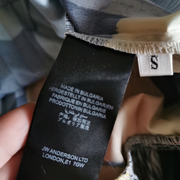 J.W. Anderson ABSTRACT SPOT PRINTED PLEATED DRESS - Picture 5 of 7